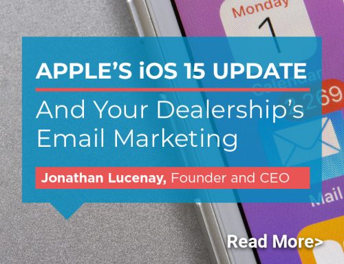 iOS 15 and Dealership Email Marketing
