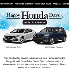 Honda – Happy Honda Days_Thumbnail