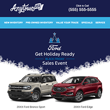 Ford – Get Holiday Ready Black Friday Sales Event_Thumbnail