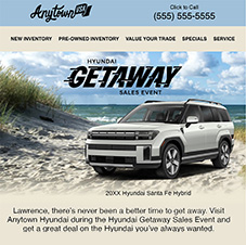 Hyundai – Getaway Sales Event – Summer Beach_Thumbnail