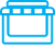 Real Time Icon blue