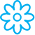 Spring Icon blue