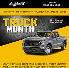 Truck Month – Yellow
