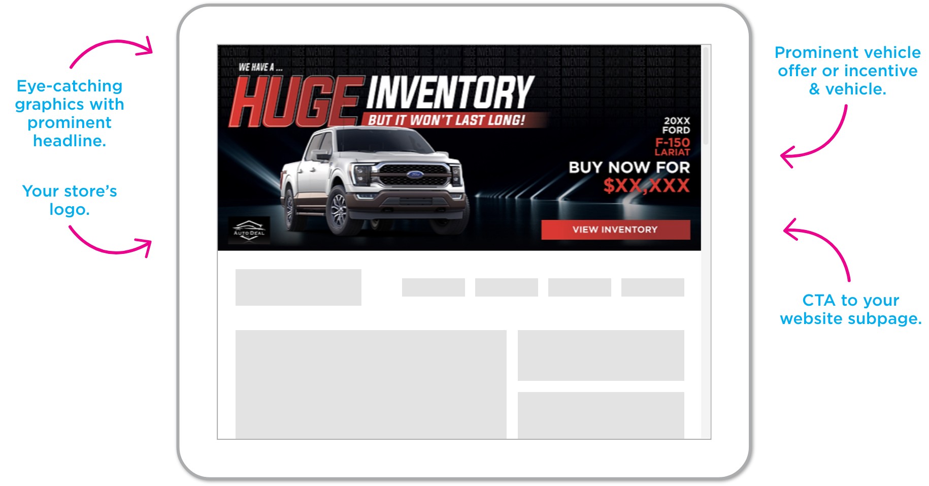 Website banners